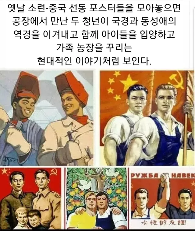 흔한 공산당의 포스터 -cboard