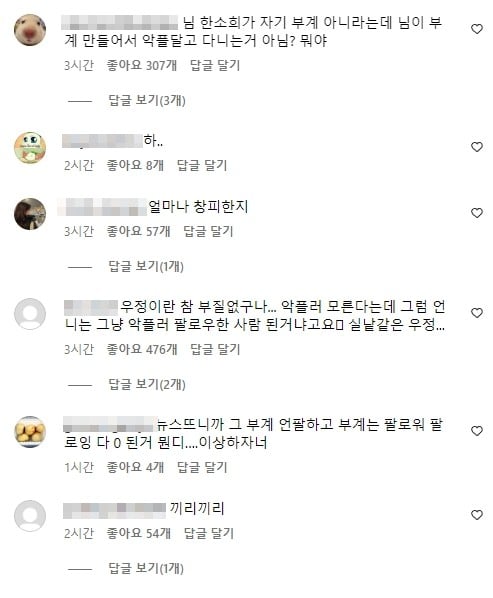 한소희 혜리 악플 ‘부계정’ 논란에 심각해진 전종서 인스타 상황 (+해명) -cboard